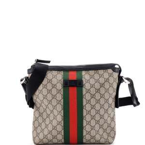 Gucci Web Messenger Bag Gg Coated #240971G10B